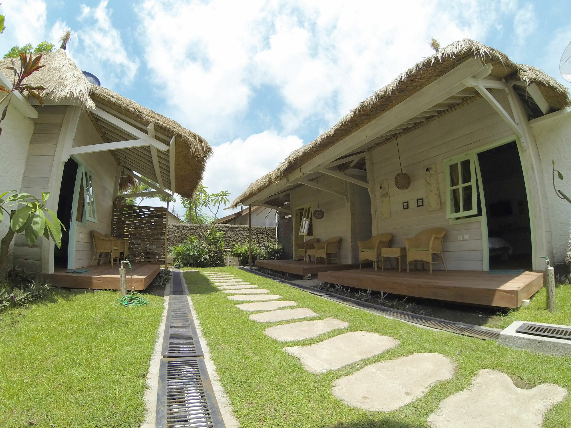 Gili Breeze Tropical Bungalows Gili Trawangan Exterior foto