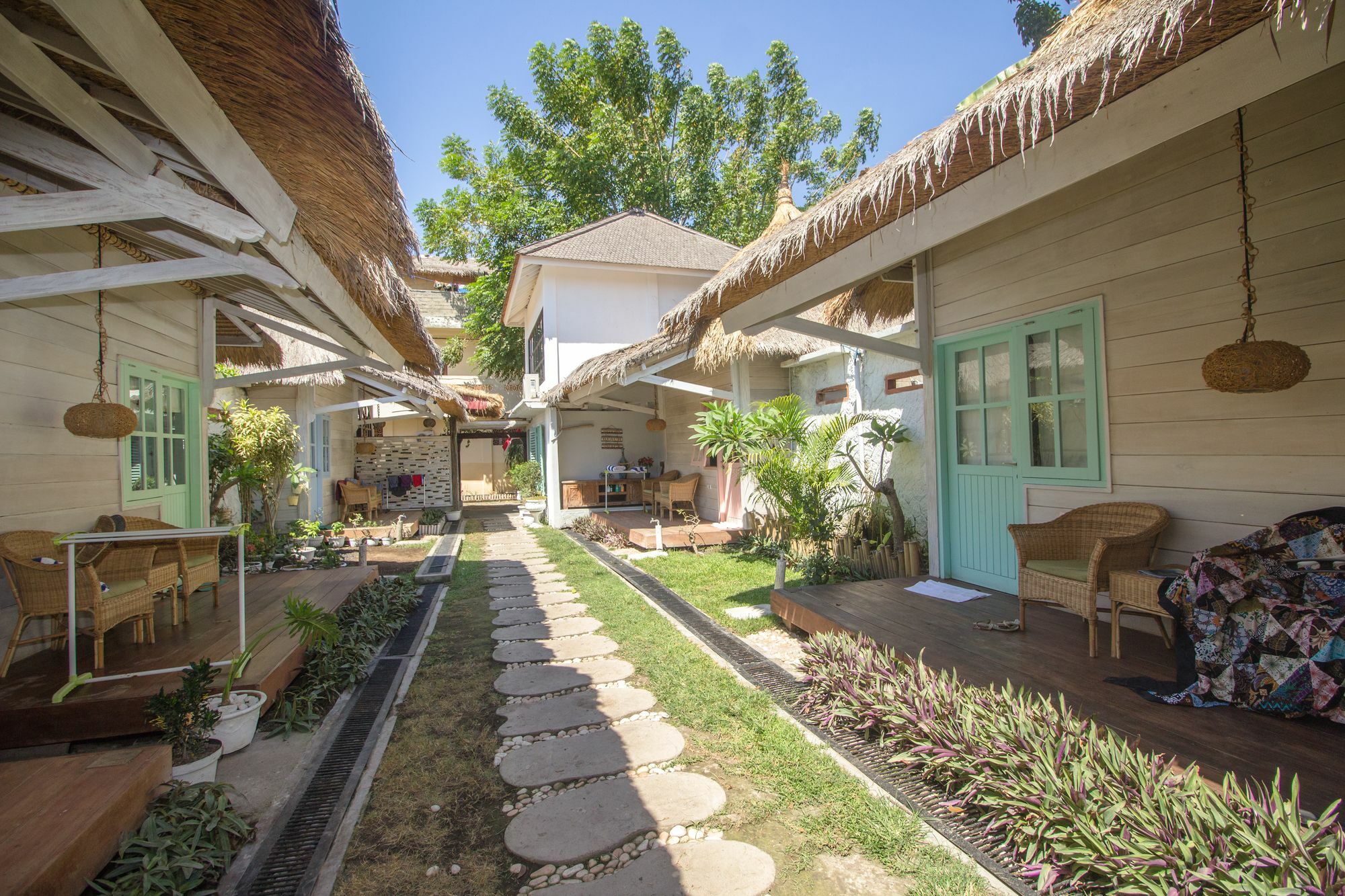 Gili Breeze Tropical Bungalows Gili Trawangan Exterior foto