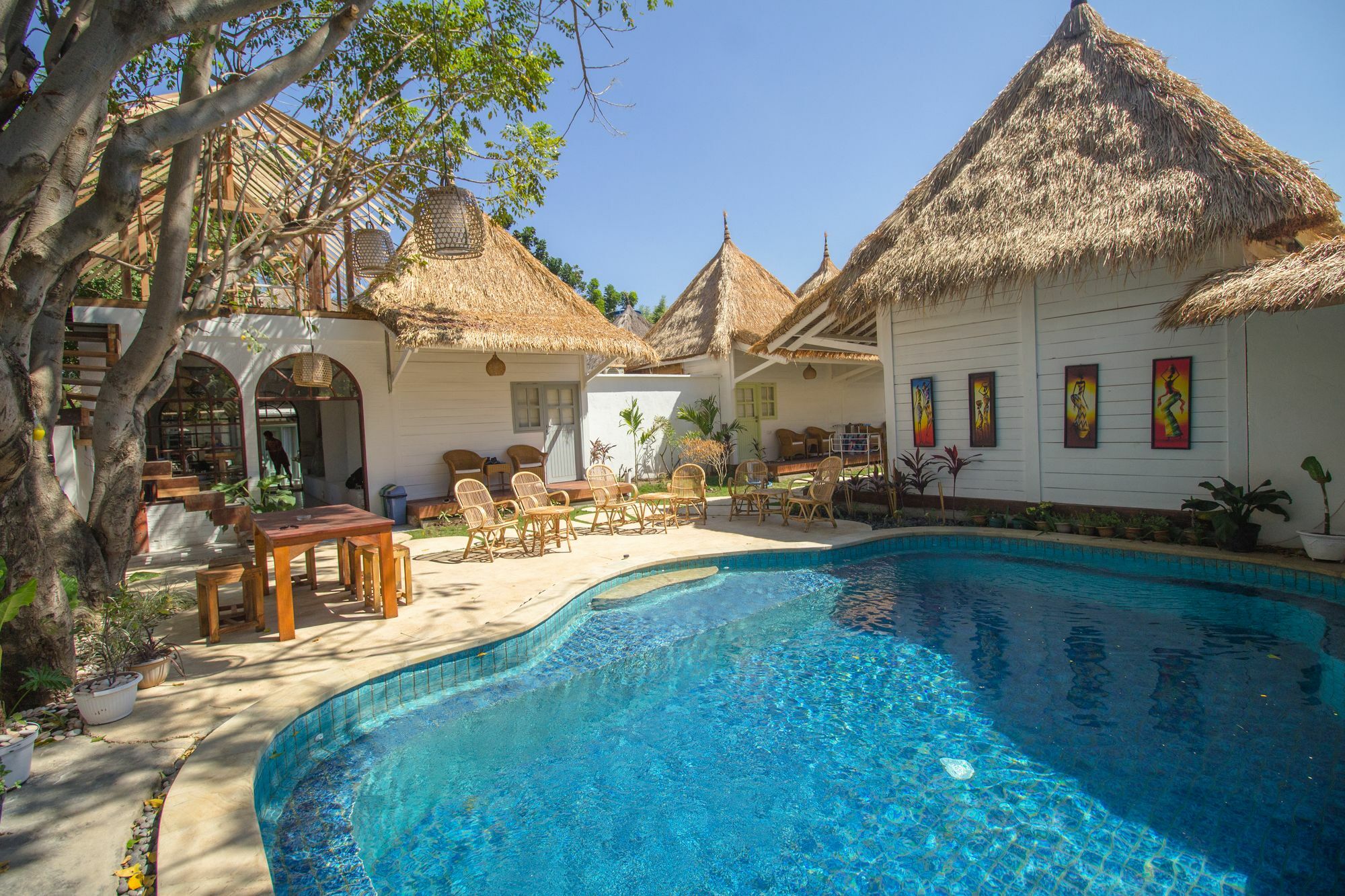 Gili Breeze Tropical Bungalows Gili Trawangan Exterior foto